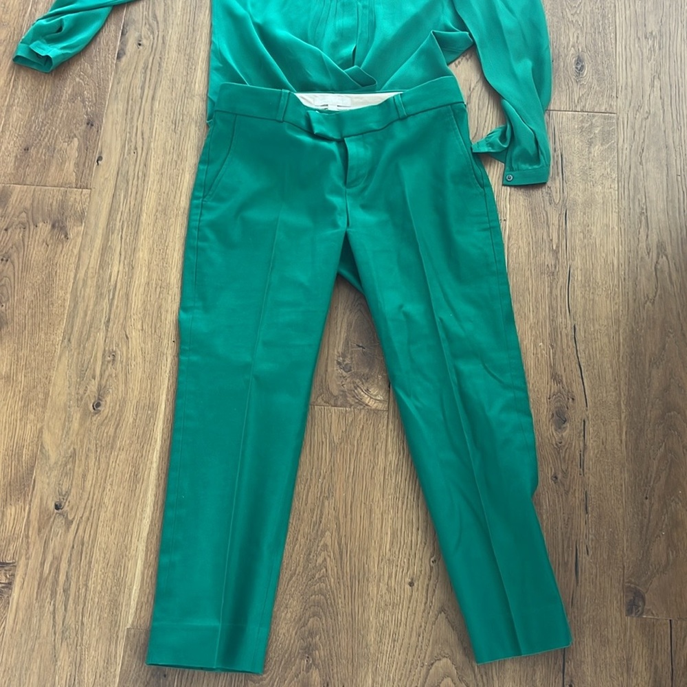Banana Republic Emerald Green Trouser.